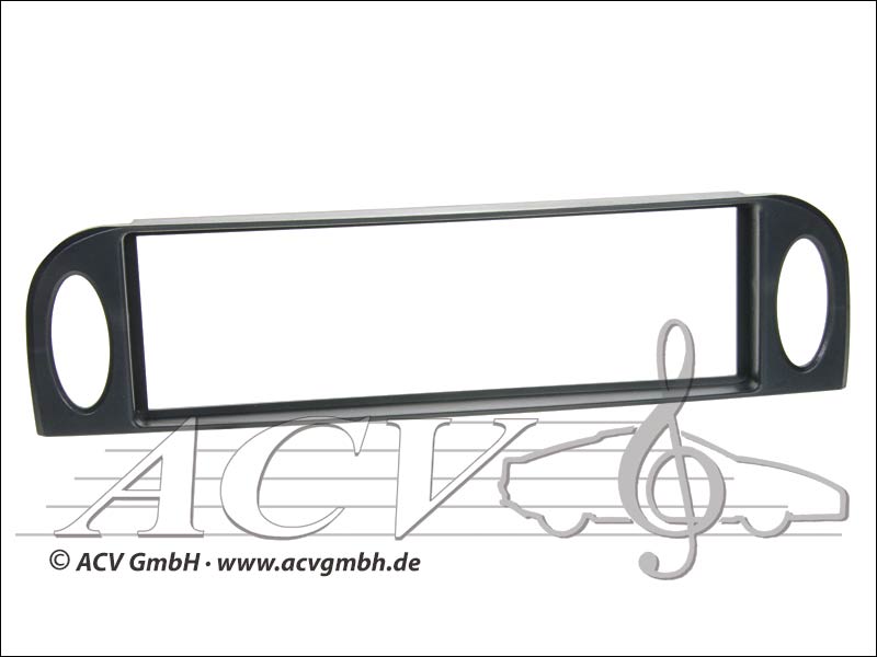 1-DIN Radioblende Citroen C5 05/2001 ->  schwarz 1-DIN Radioblende Citroen C5 05/2001 ->  schwarz
