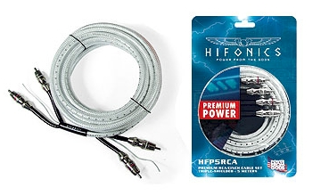 HIFONICS HFP5-RCA Premium Cinchkabel 5 m HFP5RCA