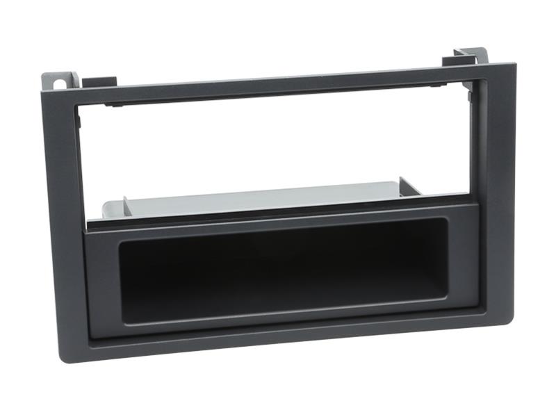 ACV 281270-01 2 - DIN piatto plancia con tasca Saab 9.3 2007> nero