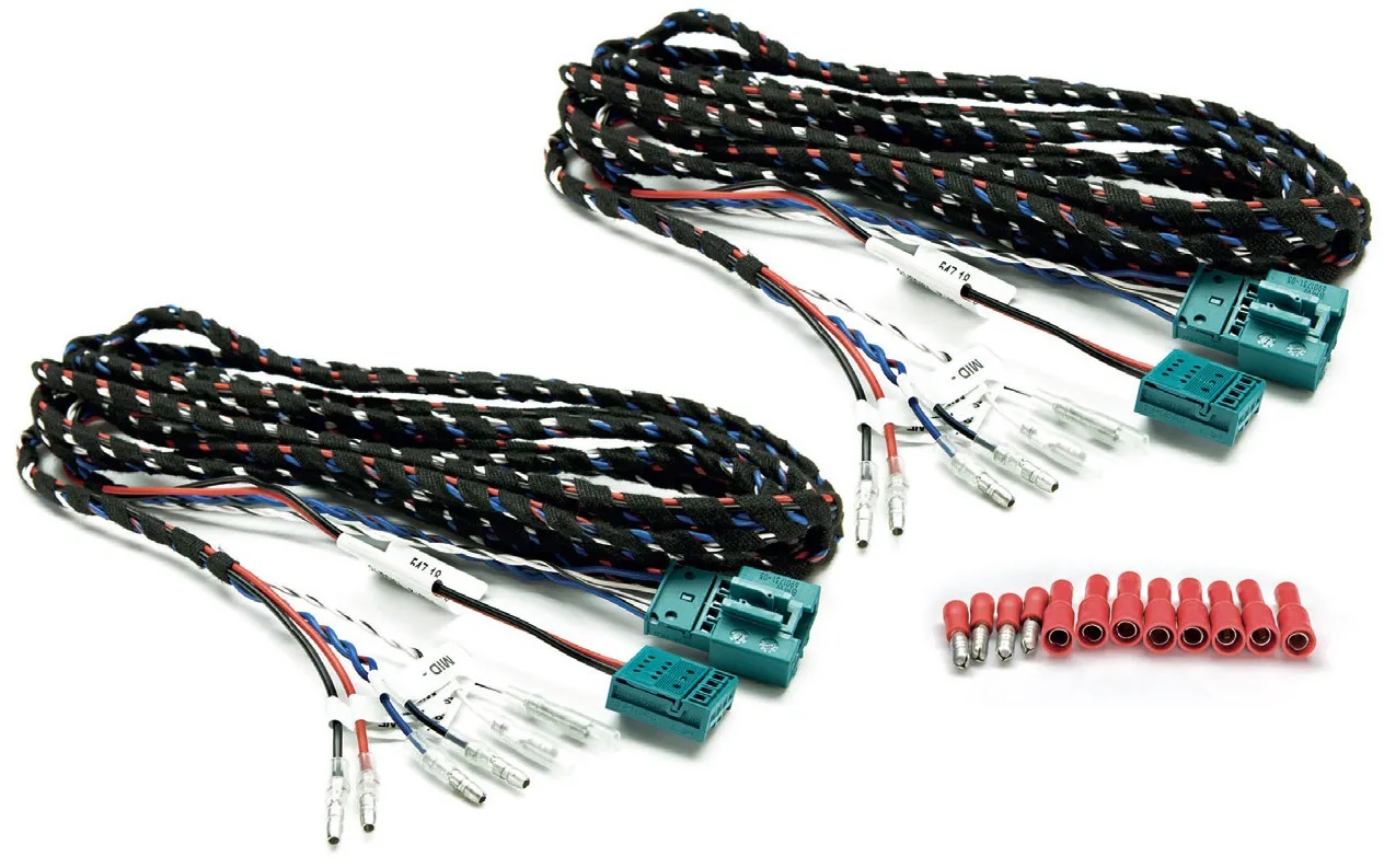 Audison APBMW BIAMP 2 Plug & Play Kabelsatz Lautsprecher / Woofer kompatibel mit BMW und MINI
