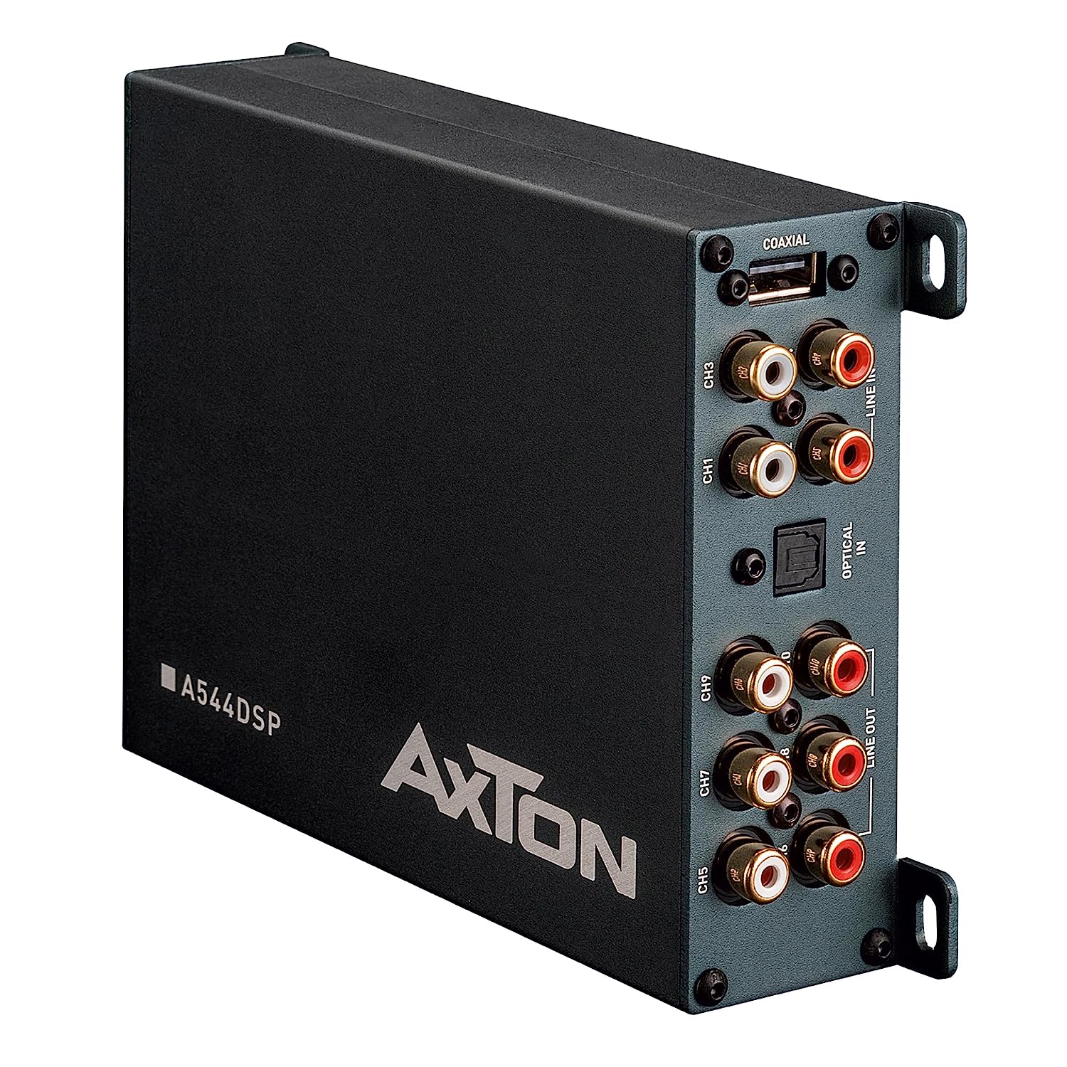 AXTON A544DSP 4-Kanal Verstärker mit 10-Kanal DSP, Handy App-Steuerung, Bluetooth Audiostreaming   