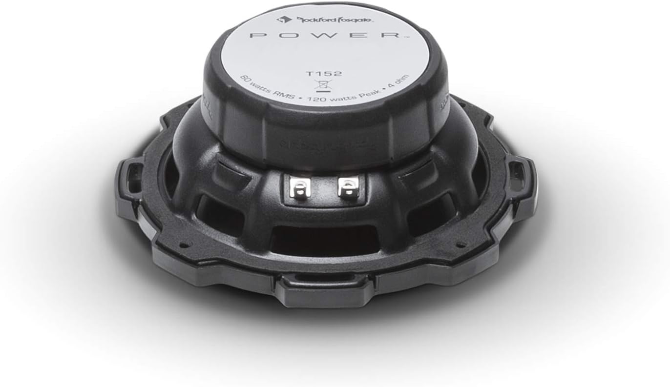 Rockford Fosgate T152 13 cm (5.25") 2-Wege Koaxial Lautsprecher 120 Watt - 1 Paar