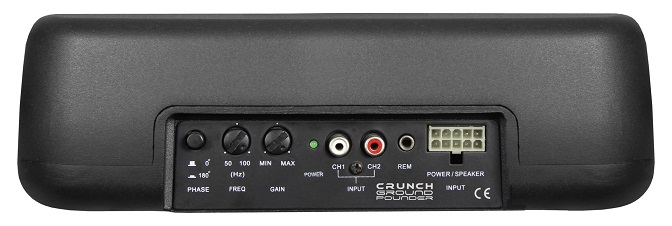 Crunch GP810 Aktivsubwoofer 25 cm Aktiv-Subwoofer-System 250 Watt Crunch GP 810 