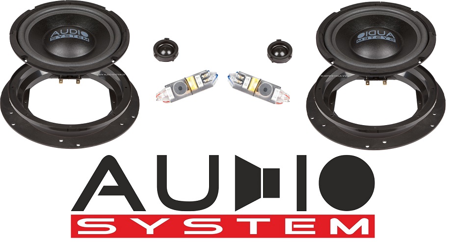 Audio System X 200 T5 X-Series 2-way spécial pour VW Bus T5, Touran