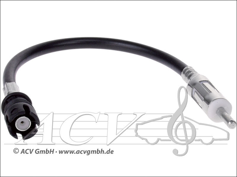 ACV 1500-01 VW Polo adaptateur dantenne DIN 