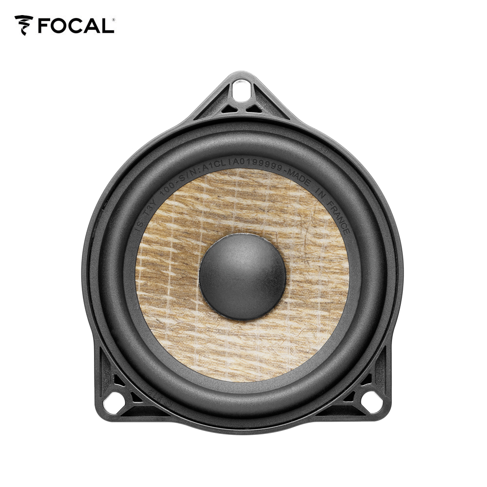 Focal IS-T3Y-100 10 cm (4") 2-Wege Kompo Lautsprecher Set kompatibel mit Tesla  Model 3 Standard, Sr+, Premium Lr Mr, Model Y Standard Sr, Y Premium Lr für Türen vorne