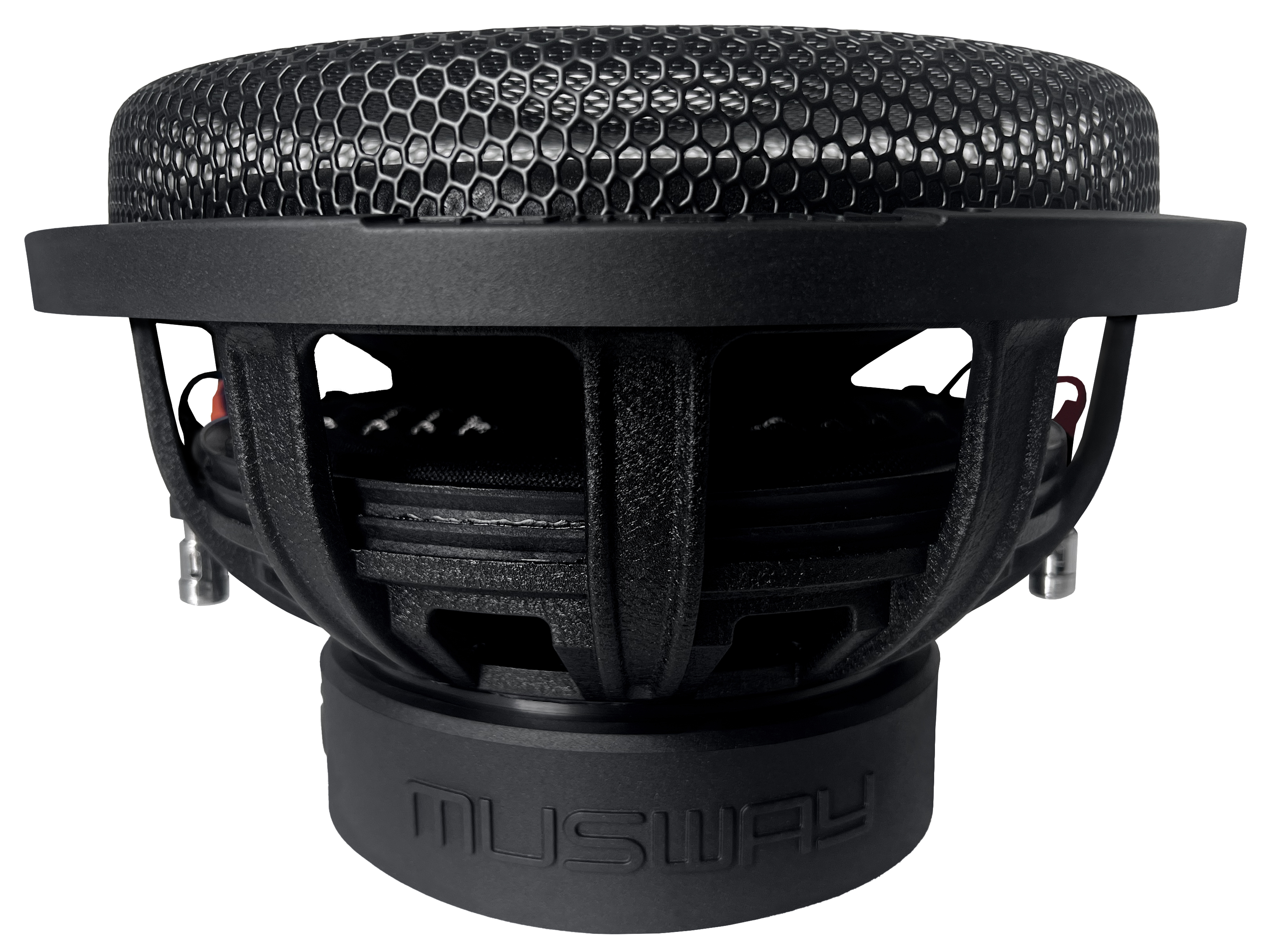 Musway MG10 Subwoofer 25cm (10") 2 + 2 Ohm, 1000 Watt Woofer inklusive Gitter