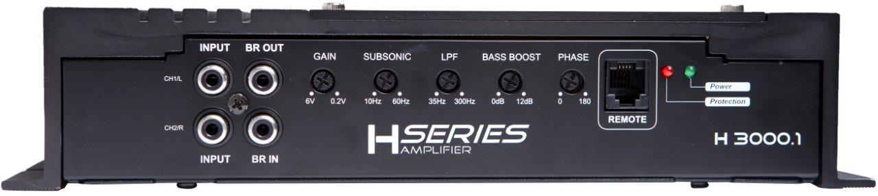 Audio system H 3000.1 H-SERIES 1-Channel Mono Amplifier 3000 Watts