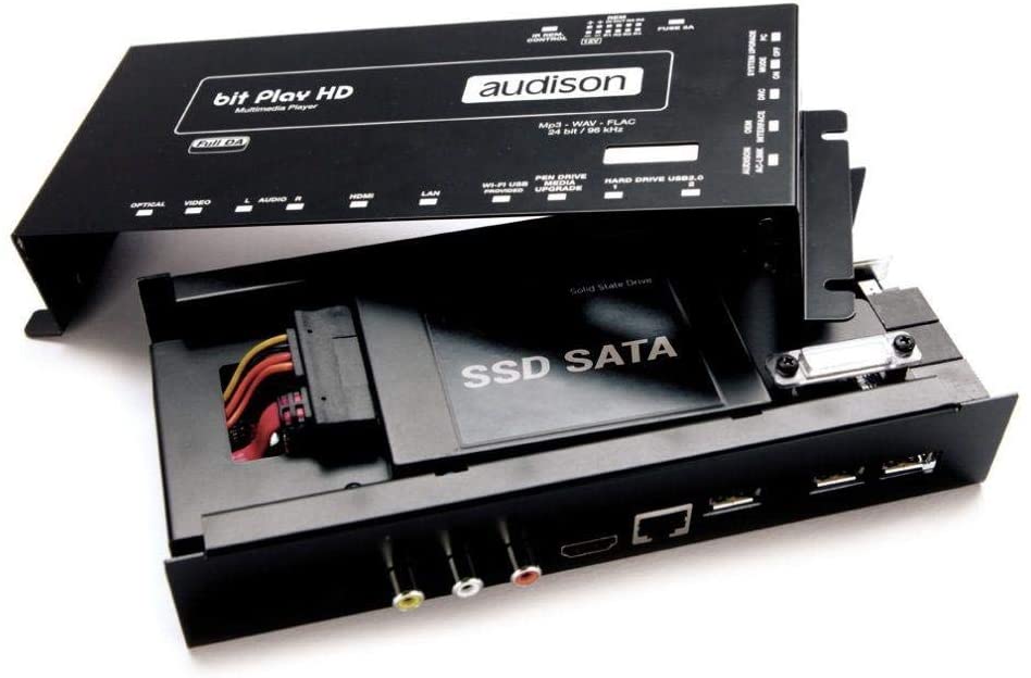 Audison bit Play HD - CAR HD MULTIMEDIA PLAYER HD - Wi-Fi, USB, Multimediaplayer für HD Audio und Video