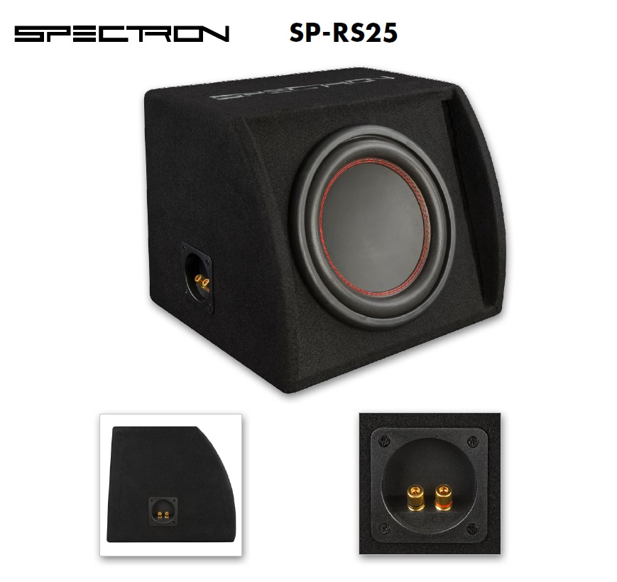 SPECTRON SP-RS25 1x25cm / 10" Bassreflex-Kiste, 400 Watt 