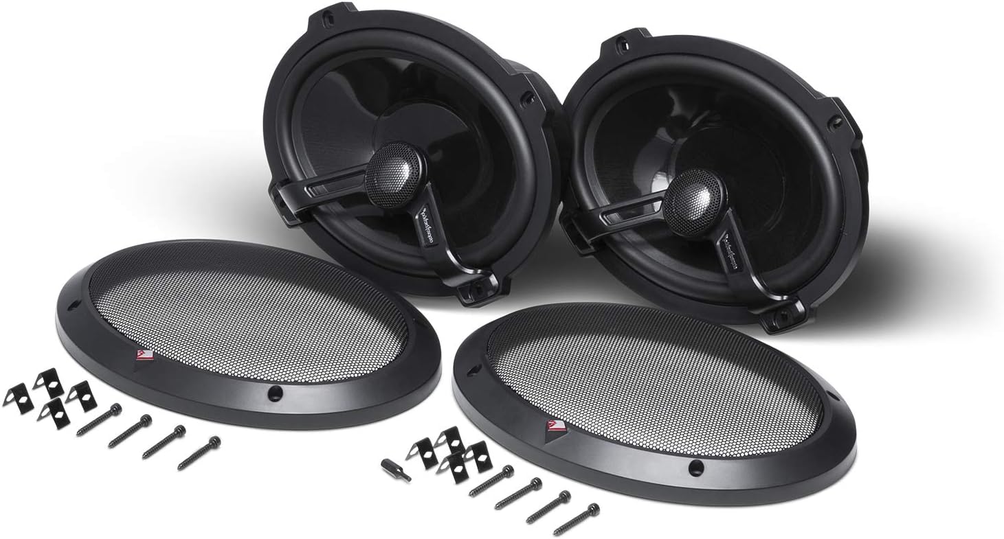 Rockford Fosgate T1692 oval 6x9" 2-Wege Koaxial Lautsprecher 200 Watt - 1 Paar
