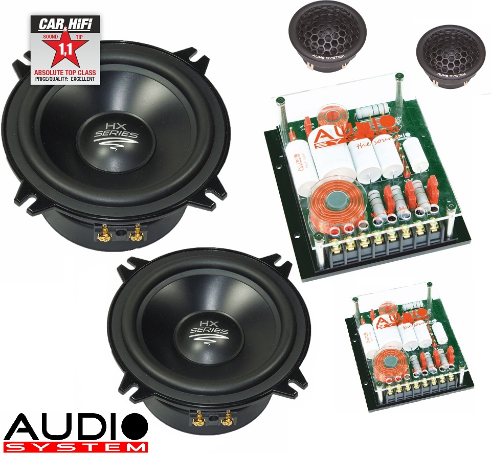 Audio System HX 130 Dust EVO 2 HX-SERIES DUST 13 cm 2-Wege HIGH END Compo System 