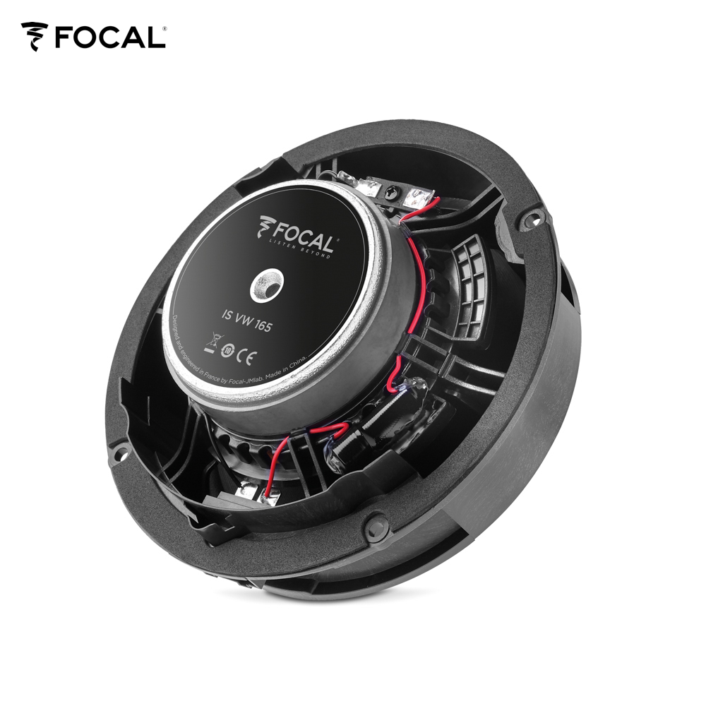 FOCAL IS-VW-165 16,5 cm (6.5") 2-Wege Kompo Lautsprecher Set kompatibel mit Audi, Seat, Skoda, Volkswagen VW 