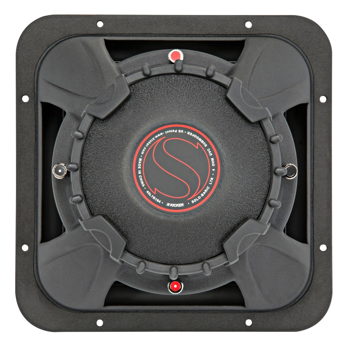 KICKER L7R104 10" Solobaric L7 Woofer 10” (25 cm) Square-Subwoofer 1000 Watt