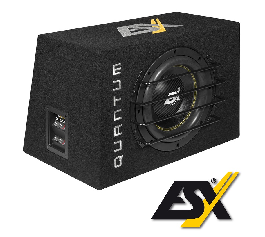 ESX QXB10 25 cm (10”) Bassreflex Subwoofer System 1200 Watt