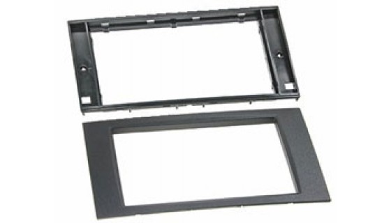 RTA 002.241P1-0 Double DIN lunette principale, Ford noire avec des équipements de plante rectangulaire 03 >