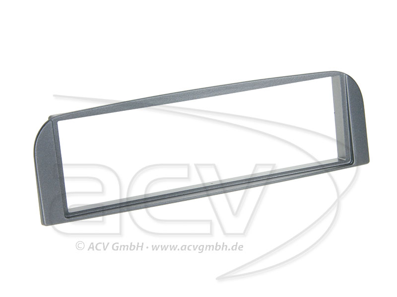 1-DIN radio bezel for Alfa 147 -> 2009 anthracite 