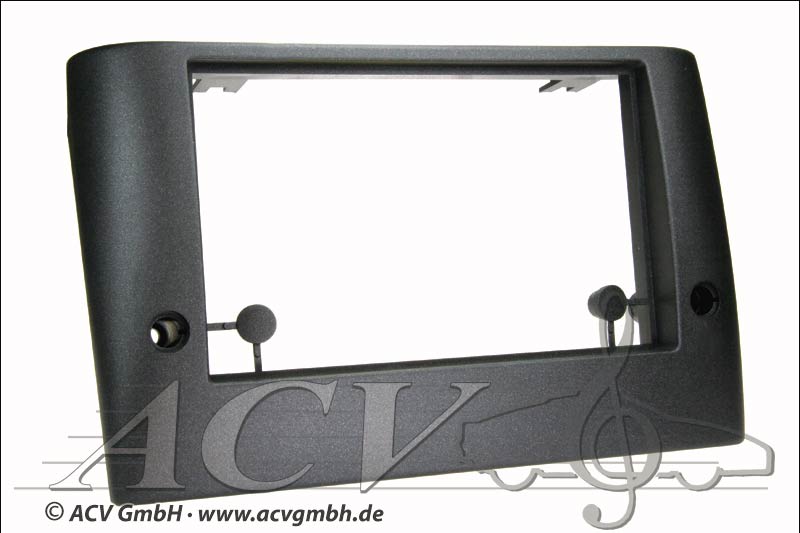 Fiat Stilo Double DIN radio bezel black 