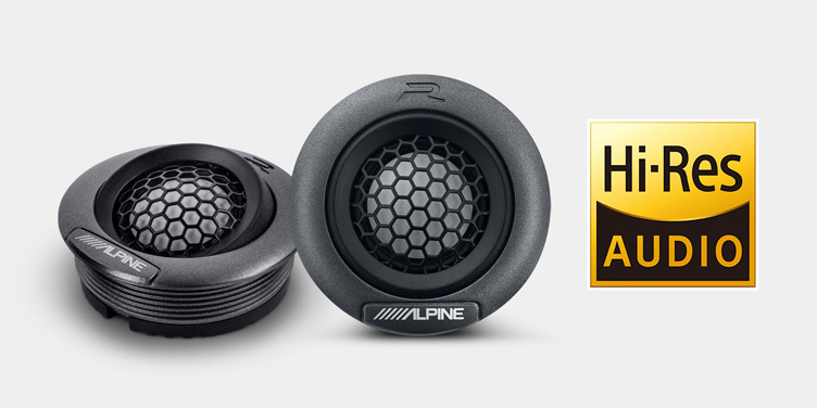 Alpine R2-S653 R-Series 16,5 cm (6,5-Zoll) 3-Wege Komponentensystem Lautsprecher 300 Watt