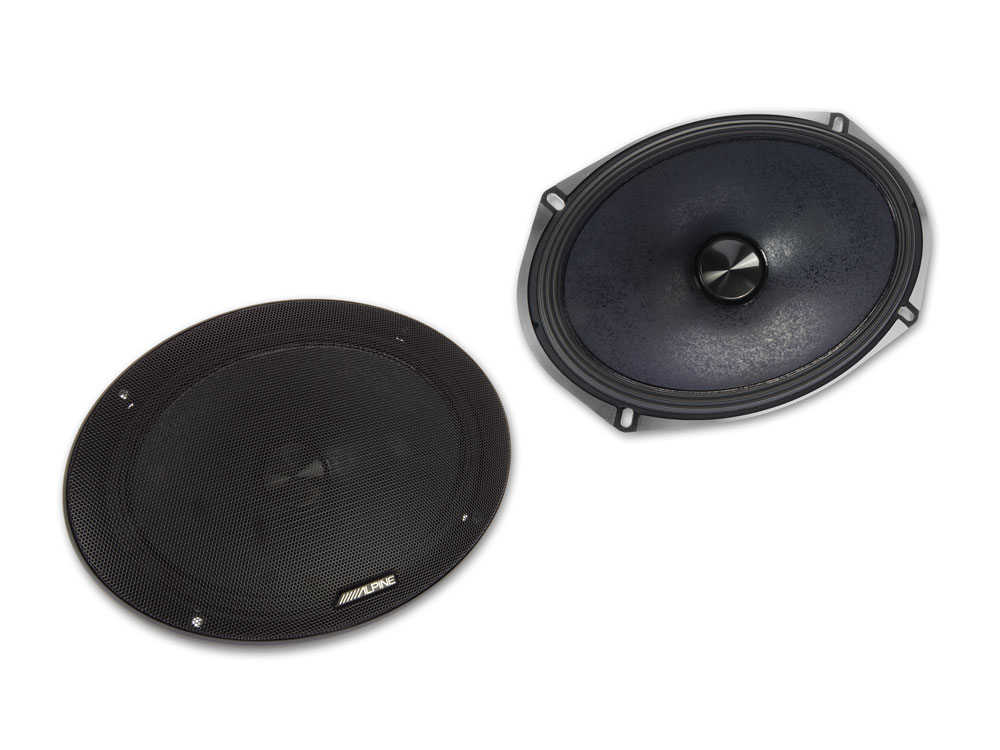 Alpine X-S69C 16 cm x 24 cm (6 x 9-Zoll) 2-WEGE-KOMPONENTEN-LAUTSPRECHER 360 Watt Speaker