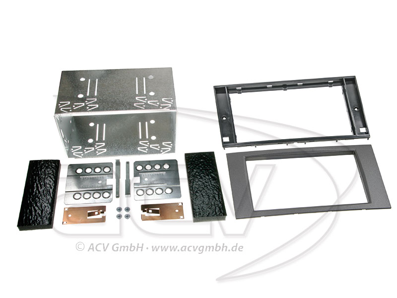 Double-DIN Kit Ford Fiesta, Focus, C-/S-MAX, Fusion, Galaxy, Transit 