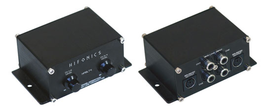 HIFONICS HF-BLT4 Balanced Line Transmitter für HiFonics, Crunch, Verstärker