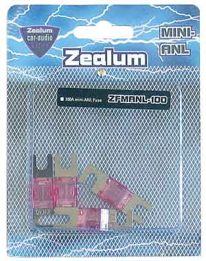 ZFMANL Zealum-100 Fusible ANL MINI-100 Amp 4pcs 