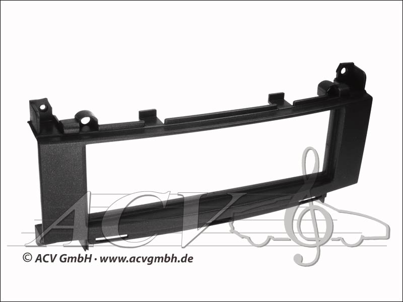 Single DIN Rubber Touch Mercedes A-Klasse / B-Klasse / Sprinter