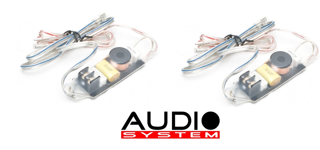 Audio system FWK cable crossover, pairs of 4-fold acoustic adaptation 