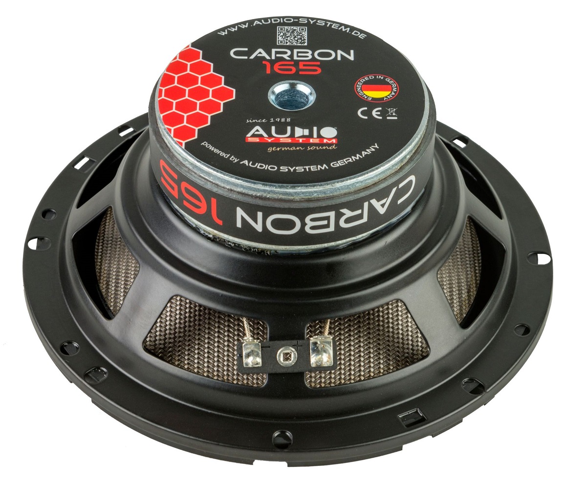 Audio System CARBON 165 Lautsprecher 16,5cm 2-Wege Compo Speaker System - SET