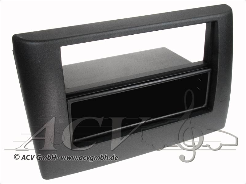 Fiat Stilo Double Radioblende ISO de couleur noire 