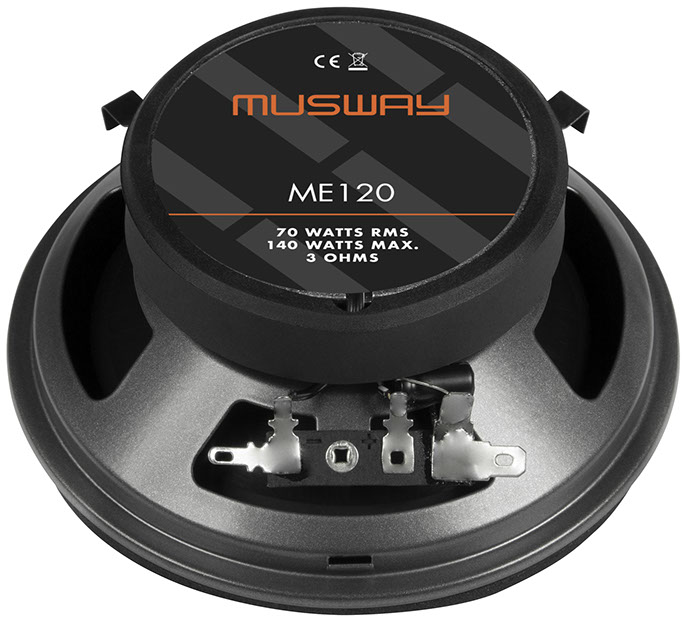 MUSWAY ME-120 Heck Lautsprecher Set für Mercedes E-Klasse W124 1984 - 1997 1 Paar