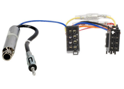 RTA 004.103-0 Adapterkabel fahrzeugspezifisch für Audi, Seat , Skoda und VW Fahrzeuge + Phantomeinspeisung 