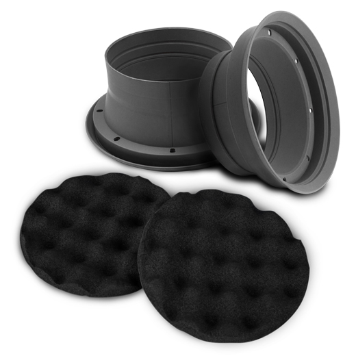 ZEALUM SPB165 Sound Improving Moisture Guard 2 Stk. Nässeschutz und 2 Stk. Pads 