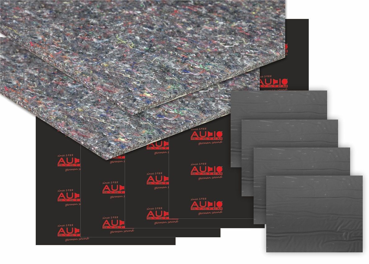 AUDIO SYSTEM DOOR KIT 1.0 DämmSet Dämmaterial für 2x Türen